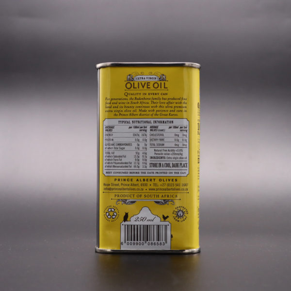 Extra Virgin Olive Oil, Karoo Blend