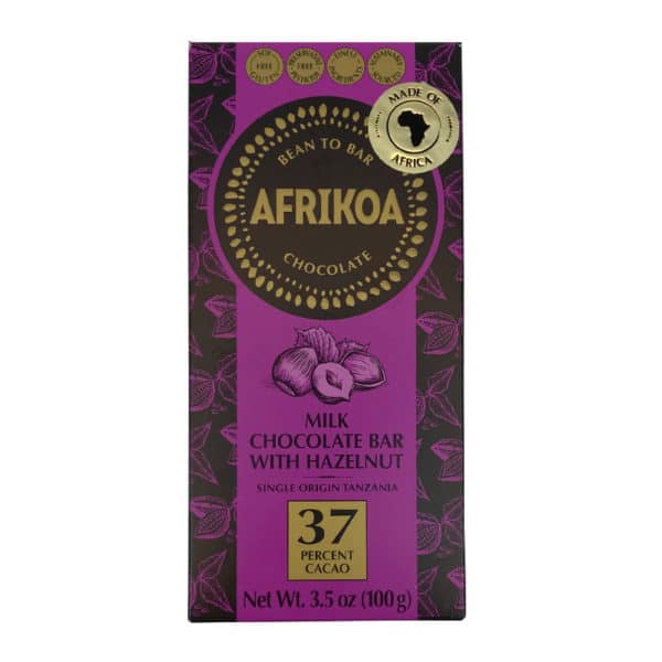 Afrikoa Hazelnut Chocolate