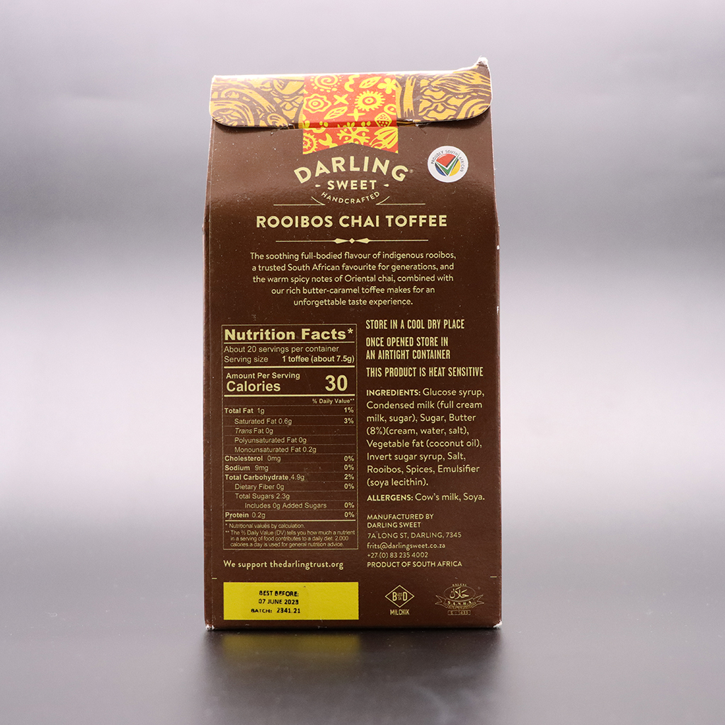 Rooibos Chai toffee