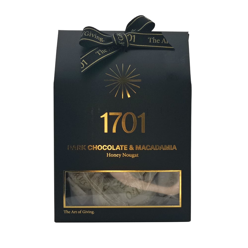 1701 - Dark Chocolate & Macadamia Honey Nougat