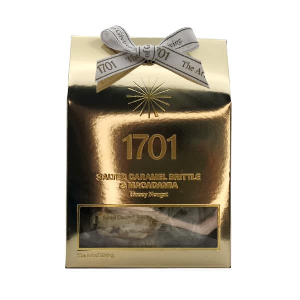 1701 - Salted Caramel Brittle & Macadamia Honey Nougat